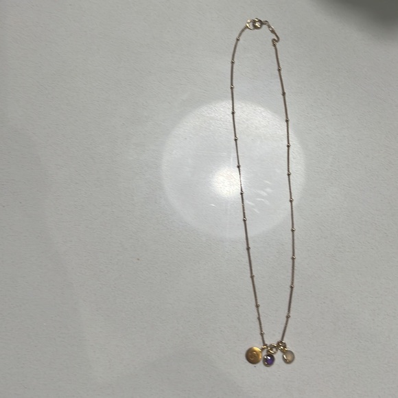 KT Collection NYC, Custom initial charm necklace - Picture 6 of 8